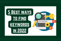 5 Best ways to find keywords in 2022